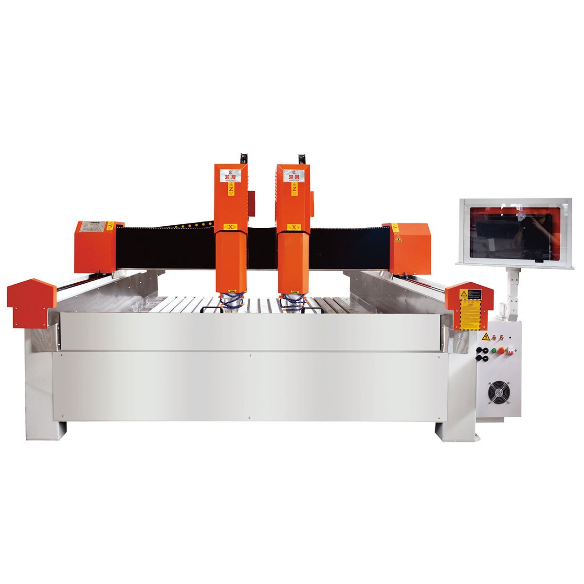 Classical Double Head Stone Engraving Machine